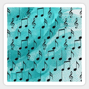Music notes Magnet